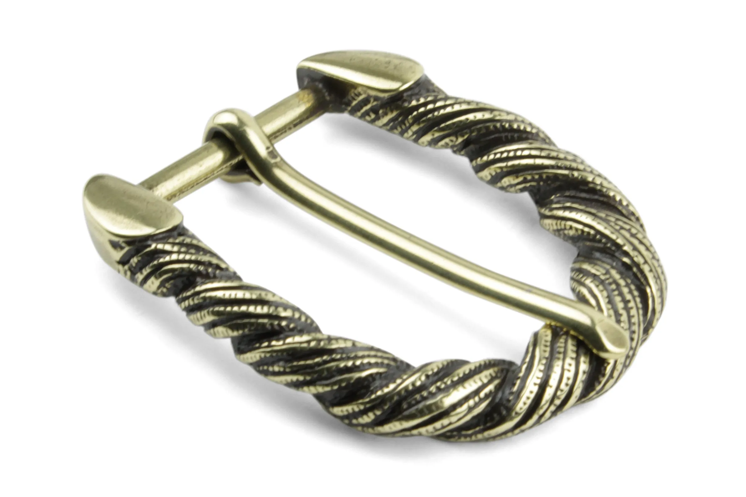 Curved Rope Prong Buckle 30mm