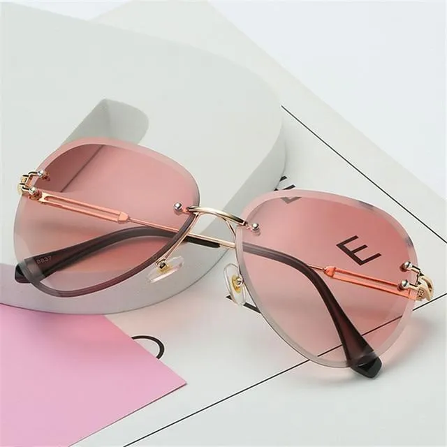 Mirror Sunglasses For Women Retro Glasses Women's Sunglasses