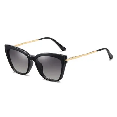 Ralferty Women's Sunglasses Magnet Clips On Glasses Anti Blue Light F95337